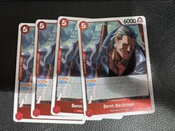 Benn.Beckman 4x Rare OP16-012 - One Piece TCG: The Time of Battle Foil - Image 1