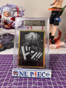 One Piece PRB-01 - Kaido Gold DON!! Card English BGS 9.5 - Image 1