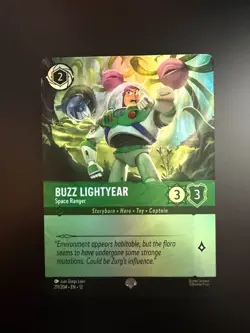 Disney Lorcana Buzz Lightyear Space Ranger 211/204 Epic Foil - Image 1