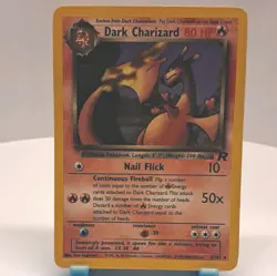 Dark Charizard 21/82 Team Rocket Set Non Holo Pokemon Card Rare TGC 🔥 - Image 3