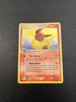 NM Pokemon Card-Flareon -Holo-Unseen Forces-5/115-ENG-Stamped-NEAR MINT/MINT - Image 1