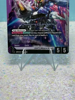 Gundam Card Game Phantom Aria Destiny Gundam GD04-050 LR - Image 3