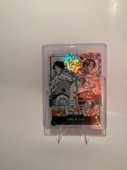 ST30-001 Luffy & Ace leader Alt Art (Parallel) One Piece Card Game English - Image 1