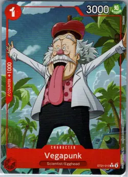 Vegapunk Alt Art ST21-013 English Starter Deck EX: Gear 5 - One Piece Card - NM - Image 1