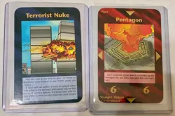 Illuminati NWO CCG Terrorist Nuke + Pentagon Card Duo (Steve Jackson Games) - Image 1