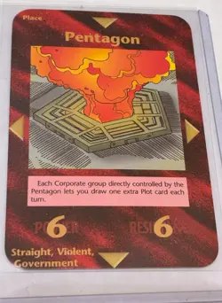 Illuminati NWO CCG Terrorist Nuke + Pentagon Card Duo (Steve Jackson Games) - Image 2
