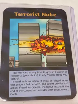 Illuminati NWO CCG Terrorist Nuke + Pentagon Card Duo (Steve Jackson Games) - Image 3
