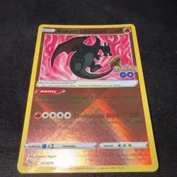 Pokemon TCG Radiant Charizard Holo Card Pokemon Go, 011/078, NM/M - Image 2