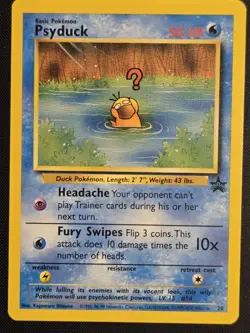 Pokemon TCG Psyduck Black Star Promo Card #20 - Image 1