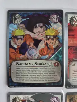 Bandai Naruto CCG 2002 Lot Ninja Cards Naruto Sasuke Jiraiya - Image 2