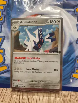 Archaludon (107/142) (Cosmos Holo - EB Games Exclusive) [Miscellaneous Cards] N - Image 1