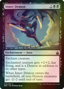 MTG Inner Demon Foil ** Battlebond ** English (NM) - Image 1