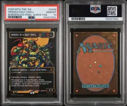 2026 MTG TNMT COMMANDER BORDERLESS PIXEL SURGE FOIL HEROES IN A HALF SHELL 0096 - Image 3