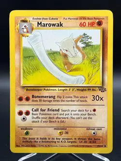 Marowak - 39/64 Jungle Set - Pokemon EXCELLENT BUY 2 CARDS GET 1 FREE!! - Image 1