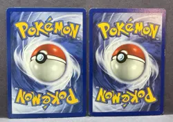 Pokemon TCG: Nidoran 83/130 & Nidorino 54/130 Base Set 2- LP- WOTC - Image 2