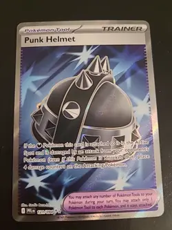 Punk Helmet 121/094 – Pokemon TCG – Phantasmal Flames Secret Rare NM - Image 1