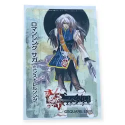 Sony PlayStation 2 PS2 Romancing Saga: Minstrel Song 2005 Memory Card Sticker - Image 1