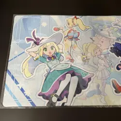 Pokemon Masters EX Lillie Playmat Official Pokemon Trading Card Game New - Image 2