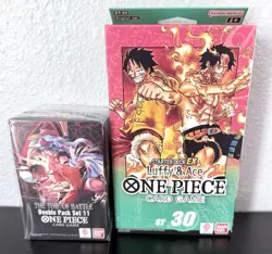 Bandai One Piece Card Game Starter Deck EX Luffy & Ace ST-30 English - Image 1
