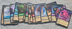 Lorcana 250 Cards Sleeved Job Lot Bundle Holo Foil Legendary Floodborn - Image 5