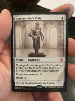 Commander's Plate - Commander Legends - Magic the Gathering - MTG - Image 1