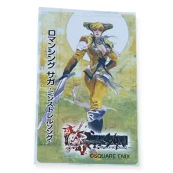 Sony PlayStation 2 PS2 Romancing Saga: Minstrel Song 2005 Memory Card Sticker - Image 1