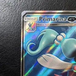 Pokemon Sun & Moon Full Art - Black Star Promo SM39 Primarina GX - Image 2