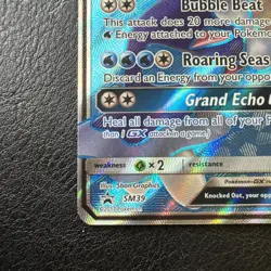 Pokemon Sun & Moon Full Art - Black Star Promo SM39 Primarina GX - Image 4