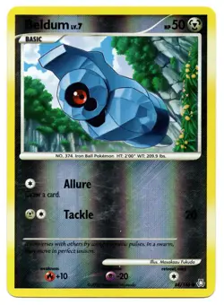 Beldum - 84/146- Pokemon Diamond & Pearl: Legends Awakened Common Reverse Holo - Image 4