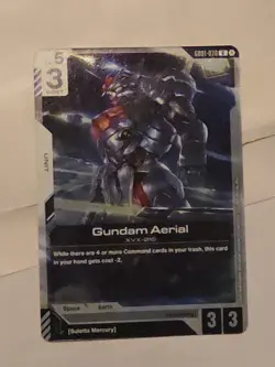 Gundam Aerial Foil - GD01-070 NM - Gundam TCG Card Game - Image 1