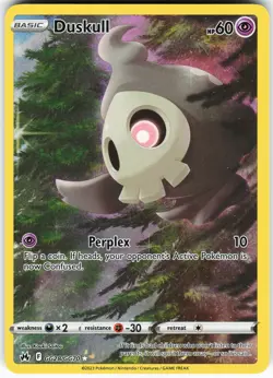 Duskull GG28/GG70 Pokemon Crown Zenith: Galarian Gallery Holo Ultra Rare NM - Image 1
