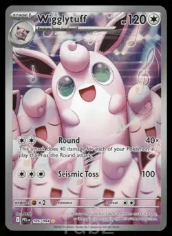 Wigglytuff 105/094 Illustration Rare Phantasmal Flames Pokemon Near Mint - Image 1