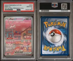 Pokemon 2023 SVP en Mew EX 151 Ultra-Premium Collection #053 PSA 10 Gem Mint - Image 3