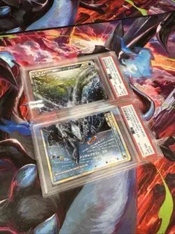 2009 Pokemon Japanese Lugia Legend Holo SoulSilver 1st Ed PSA 8/8 Pair 029 030 - Image 1