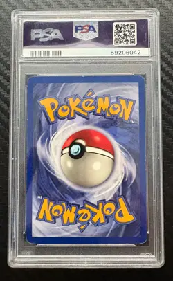 1999 Pokemon 1st Edition Machamp #8 PSA 4 - Image 2