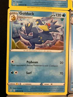 x9 Psyduck Golduck pokemon tcg mixed lot Cute Collection set 💦💦💦🐥🐤🦆 - Image 5