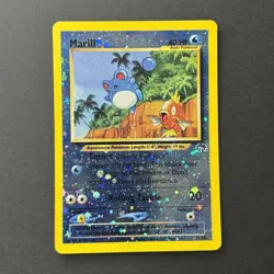 Pokemon TCG Marill 11/18 Southern Islands Reverse Holo Promo HP40 - Image 1