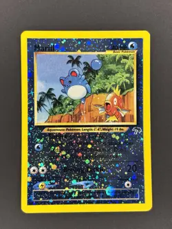 Pokemon TCG Marill 11/18 Southern Islands Reverse Holo Promo HP40 - Image 3