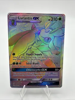 Pokemon Lurantis GX Full Art Rainbow Rare 150/149 NM - Image 1