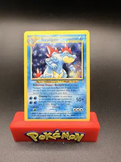 Feraligatr ⭐ 4/111 Holo Rare Neo Genesis 2000 Pokemon LP - Image 1