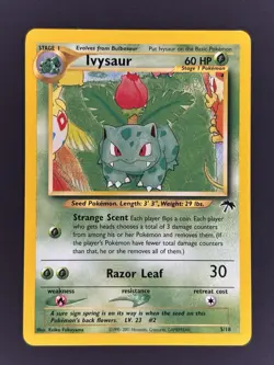 Pokemon TCG Ivysaur 05/18 Southern Islands Promo Regular HP60 - Image 2