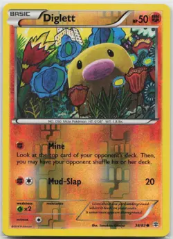 Diglett Common Generations 38/83 Pokemon TCG - Image 1
