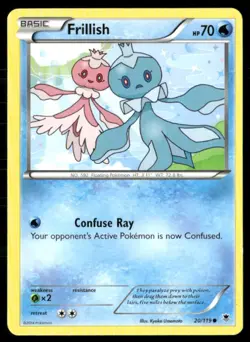 Frillish [PHF - 20/119] XY - Phantom Forces - NM - Image 2