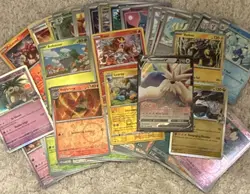 1 Stoutland V + 50 Pokemon TCG Holo/Reverse Holo Lot Raikou Entei Bulbasaur - Image 1