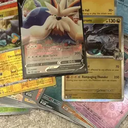1 Stoutland V + 50 Pokemon TCG Holo/Reverse Holo Lot Raikou Entei Bulbasaur - Image 3