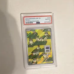 The Pokemon Company Pidgey 207/197 Obsidian Flames Illustration Rare Holo PSA 10 - Image 1
