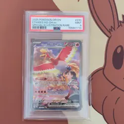 The Pokemon Company Pokemon TCG PSA 9 2025 Ethan's Ho-Oh ex SIR Holo 230/182 - Image 1
