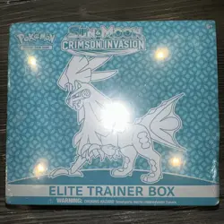 Pokemon TCG Sun & Moon Crimson Invasion Elite Trainer Box English - Image 1