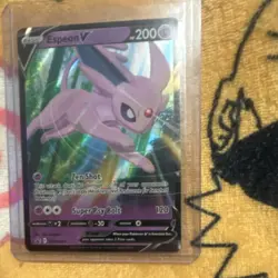 Pokemon TCG Espeon V SWSH201 SWSH Sword & Shield Promo Holo 200 HP English - Image 1