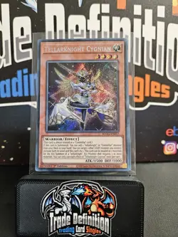 BLGG-EN017 Tellarknight Cygnian Secret Rare Yu-Gi-Oh! NEW - Image 1